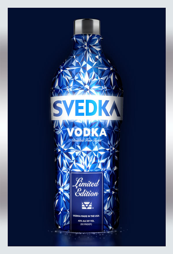 Svedka Vodka Holiday Limited Edition Bottle